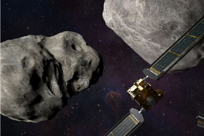 美宇宙飞船将于26日晚撞击小行星 试图改变其运行轨道